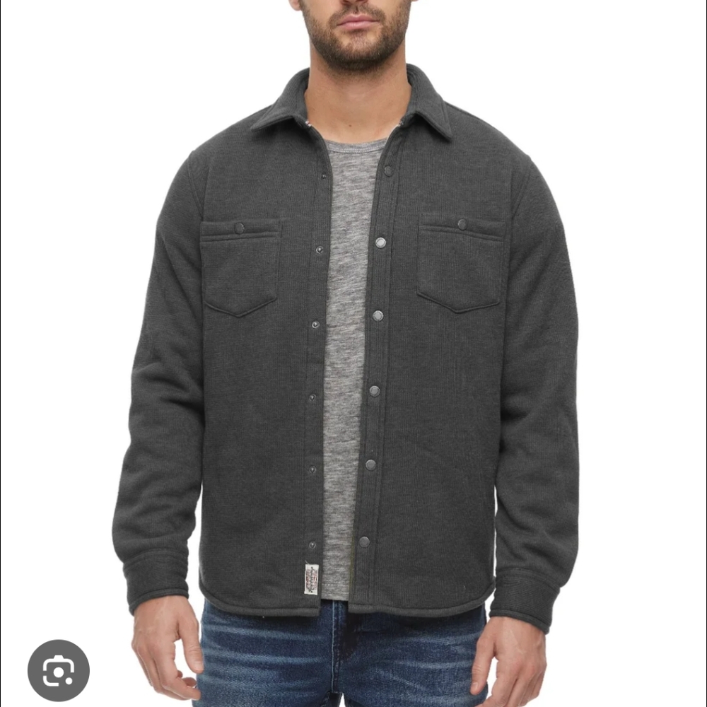 Flag and Anthem Shacket - Sherpa Lined
